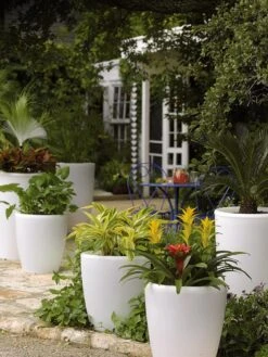 Solar Illuminated Planter, 18" -Gardeners Supply Company 8586945 808 tif