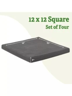 12" X 12" Stomp Stones™, Set Of 4 11 12" X 12" Stomp Stones™, Set Of 4 -Gardeners Supply Company 8587319 2