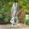 Crouching Angel Garden Statue -Gardeners Supply Company 8590089 02V jpg