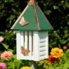 Heartwood Flutterbye Butterfly House -Gardeners Supply Company 8591109WH 02V tif