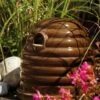 Ceramic Bumblebee House 1 Ceramic Bumblebee House -Gardeners Supply Company 8591190 006V tif