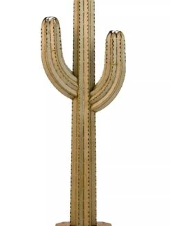 Desert Steel Saguaro Cactus Torches -Gardeners Supply Company 8591452 02V tif