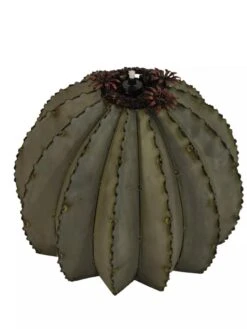 Desert Steel Golden Barrel Cactus Torches