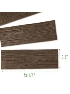 Recycled Rubber Railroad Tie Stepping Stone -Gardeners Supply Company 8594281 1