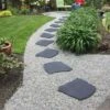 Recycled Rubber Flagstone Stepping Stone -Gardeners Supply Company 8594282 01CUST 3 4
