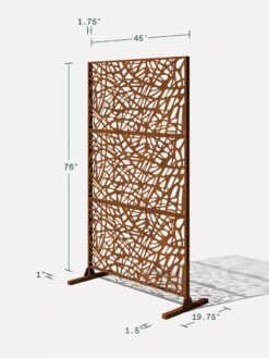 Veradek 3-Panel Privacy Screen Set, Web -Gardeners Supply Company 8599206 12V tif
