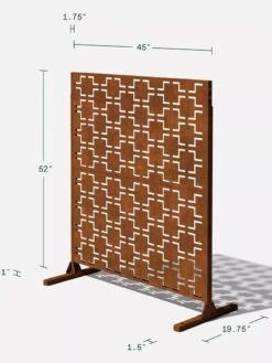Veradek 2-Panel Privacy Screen Set, Quadra -Gardeners Supply Company 8599207 12V tif