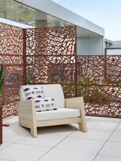 Veradek 2-Panel Privacy Screen Set, Web -Gardeners Supply Company 8599215 05V tif