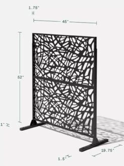 Veradek 2-Panel Privacy Screen Set, Web -Gardeners Supply Company 8599215 10V tif