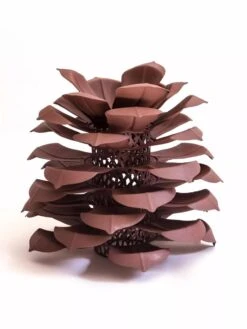 Desert Steel Pine Cone Luminary -Gardeners Supply Company 8599563 05V tif