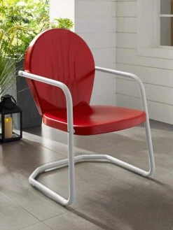 Crosley Griffith Metal Outdoor Chair 13 Crosley Griffith Metal Outdoor Chair -Gardeners Supply Company 8599640 14V tif
