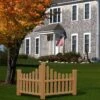 Country Corner Composite Picket Fence