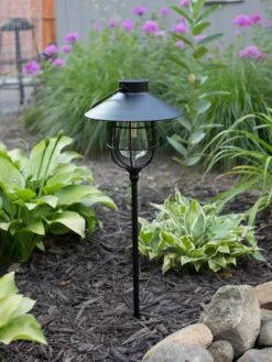 Edi-Sol Marine Solar Pendant Or Staked Lantern -Gardeners Supply Company 8600215 02V tif