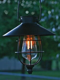 Edi-Sol Marine Solar Pendant Or Staked Lantern -Gardeners Supply Company 8600215 03V tif