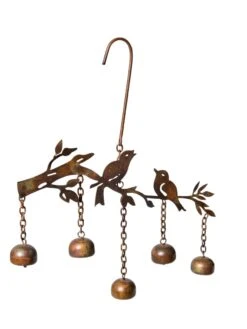 Birds With Bells Wind Chimes -Gardeners Supply Company 8600220 19074 tif