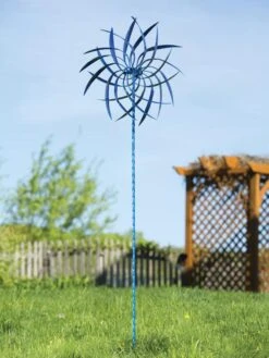 Pinwheel Wind Spinner, 22" -Gardeners Supply Company 8600488 02V tif