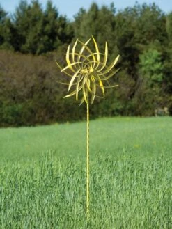 Pinwheel Wind Spinner, 22" -Gardeners Supply Company 8600488 04V tif