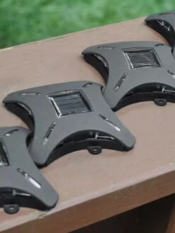 MAXSA® Solar Ninja Stars™ 4 Pack -Gardeners Supply Company 8608700 06V tif