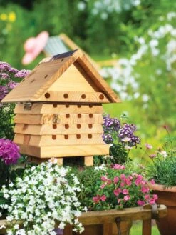 Solitary Bee Hive -Gardeners Supply Company 8609060 02V tif
