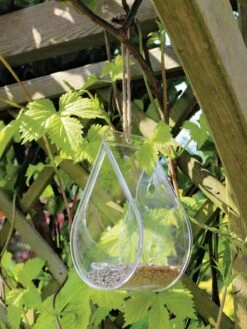 Dewdrop Window Bird Feeder 7 Dewdrop Window Bird Feeder -Gardeners Supply Company 8609061 01V tif