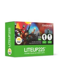 Solar LED String Lights, Lightup225™ -Gardeners Supply Company 8609142 01V tif