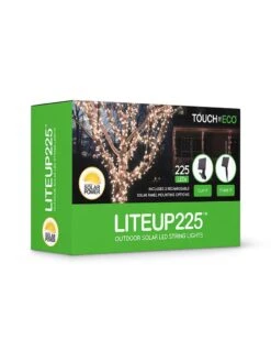 Solar LED String Lights, Lightup225™ -Gardeners Supply Company 8609142 02V tif