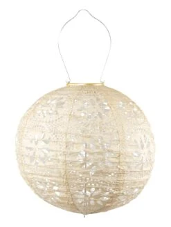 Soji Stella Boho Globe Lantern -Gardeners Supply Company 8609144 04V tif