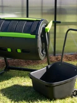 Maze Compost Tumbler And Cart Combo 12 Maze Compost Tumbler And Cart Combo -Gardeners Supply Company 8609198 09V tif