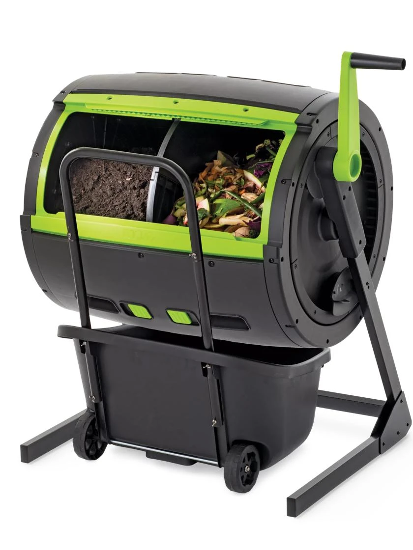 Maze Compost Tumbler And Cart Combo 3 Maze Compost Tumbler And Cart Combo