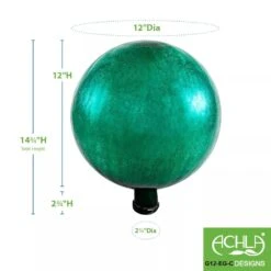 Achla Designs Gazing Globe 12" -Gardeners Supply Company 8609321 03V jpg
