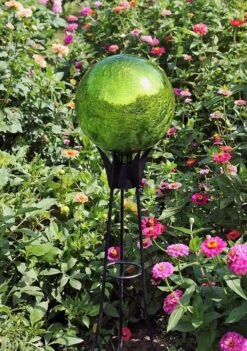 Achla Designs Gazing Globe 12" -Gardeners Supply Company 8609322 01V jpg