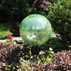 Achla Designs Gazing Globe 12" -Gardeners Supply Company 8609323 02V jpg