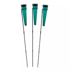 Achla Designs Solar Sparkle Cone With Stakes, Set Of 3 -Gardeners Supply Company 8609357EMGR 07V jpg