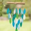 Glass Waterfall Wind Chimes 2 Glass Waterfall Wind Chimes -Gardeners Supply Company 8610170 1028 tif