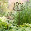 Queen Anne's Lace Garden Stake Set Of 2 -Gardeners Supply Company 8610210 8031 tif