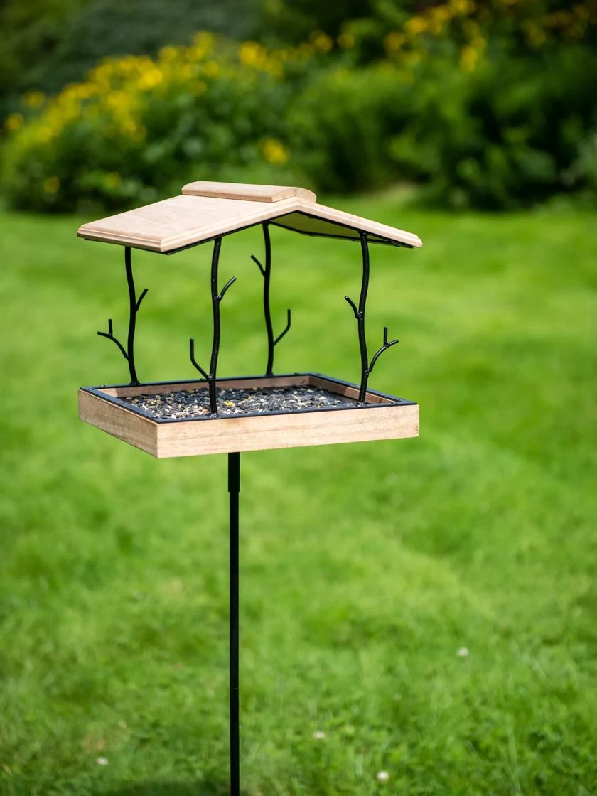 Twigs Platform Bird Feeder 4 Twigs Platform Bird Feeder - Image 2