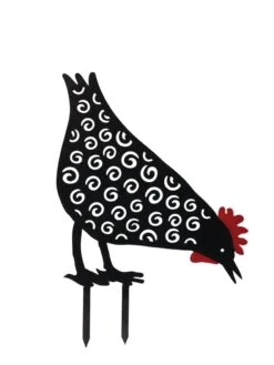 Chicken Friends Garden Stake 12 Chicken Friends Garden Stake -Gardeners Supply Company 8612015 4545 tif