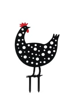 Chicken Friends Garden Stake 11 Chicken Friends Garden Stake -Gardeners Supply Company 8612015 4551 tif