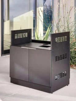 Veradek Stainless Steel Outdoor Kitchen Series Grill Cabinet -Gardeners Supply Company 8612471 08V tif