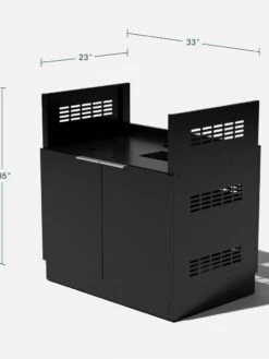 Veradek Stainless Steel Outdoor Kitchen Series Grill Cabinet -Gardeners Supply Company 8612471 13V tif