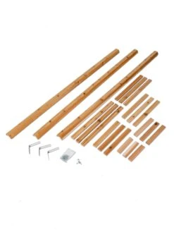 Cedar Obelisk, 8' 15 Cedar Obelisk, 8' -Gardeners Supply Company 8613322 assembly 6500