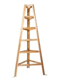 Cedar Obelisk, 8' 10 Cedar Obelisk, 8' -Gardeners Supply Company 8613322 assembly 6517