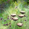 Copper Poppy Sways, Set Of 5 1 Copper Poppy Sways, Set Of 5 -Gardeners Supply Company 8613342 4376 copper poppy sways set of 5