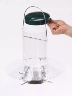 Birds Choice® Classic Hanging Bird Feeder, 12 Inches -Gardeners Supply Company 8613922 05V 3 4