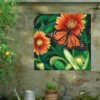Monarch Outdoor Wall Art -Gardeners Supply Company 8613939 02V monarch outdoor wall art