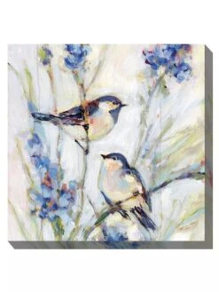 Meadow Blue No 2 Outdoor Wall Art -Gardeners Supply Company 8614000 01V 3 4