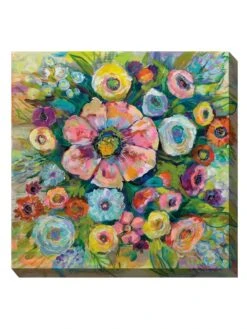 Firecrackers Outdoor Wall Art -Gardeners Supply Company 8614001 01V 3 4