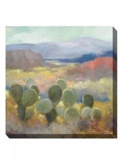 Desert Bluffs Outdoor Wall Art -Gardeners Supply Company 8614002 01V 3 4