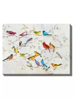 Meet & Greet Outdoor Wall Art -Gardeners Supply Company 8614009 01V 3 4