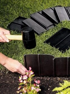 Pound-In Edging 10 Pound-In Edging -Gardeners Supply Company GS13283 04